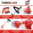 TurboBlade™ - Cortadora de Cesped Inalambrica [2 BATERÍAS]
