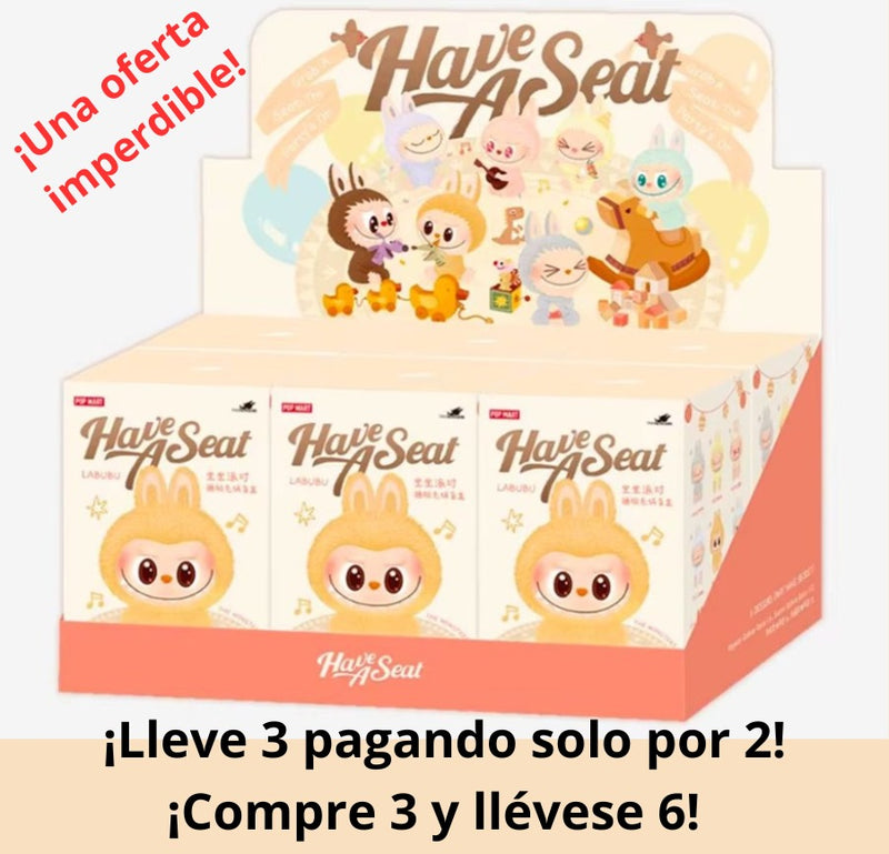 🎁 Labubu Have a Seat – Llavero Sorpresa 🎁